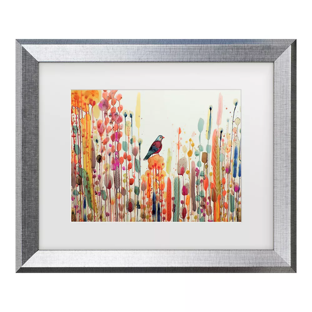 Trademark Fine Art Sylvie Demers Joie De Vivre Matted Framed Art 1 Trademark Fine Art Sylvie Demers Joie De Vivre Matted Framed Art