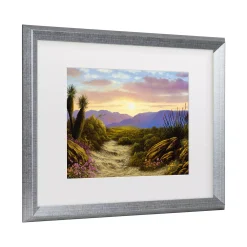 Trademark Fine Art Anthony Casay Desert Scene Matted Framed Art -Kohl's Sales 5877694 ALT2