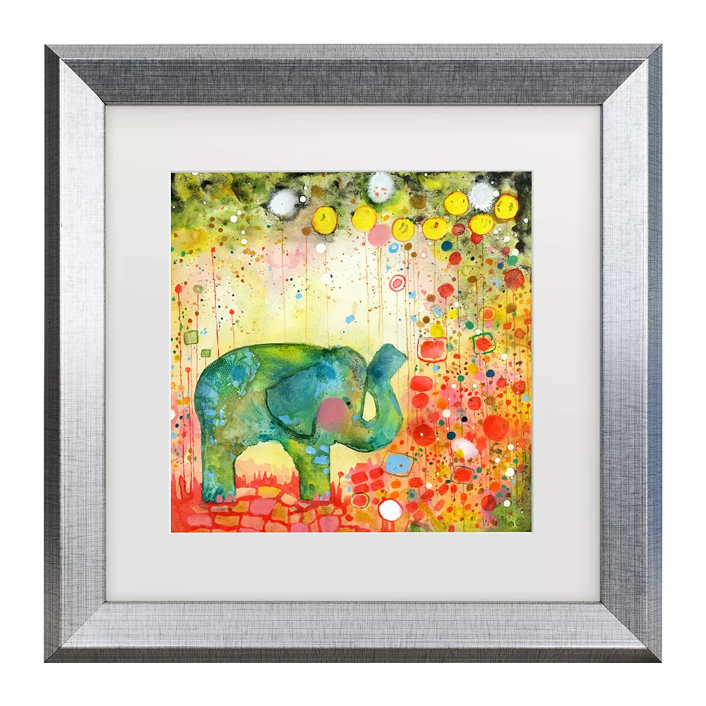 Trademark Fine Art Wyanne Garden Adventure Matted Framed Art 1 Trademark Fine Art Wyanne Garden Adventure Matted Framed Art