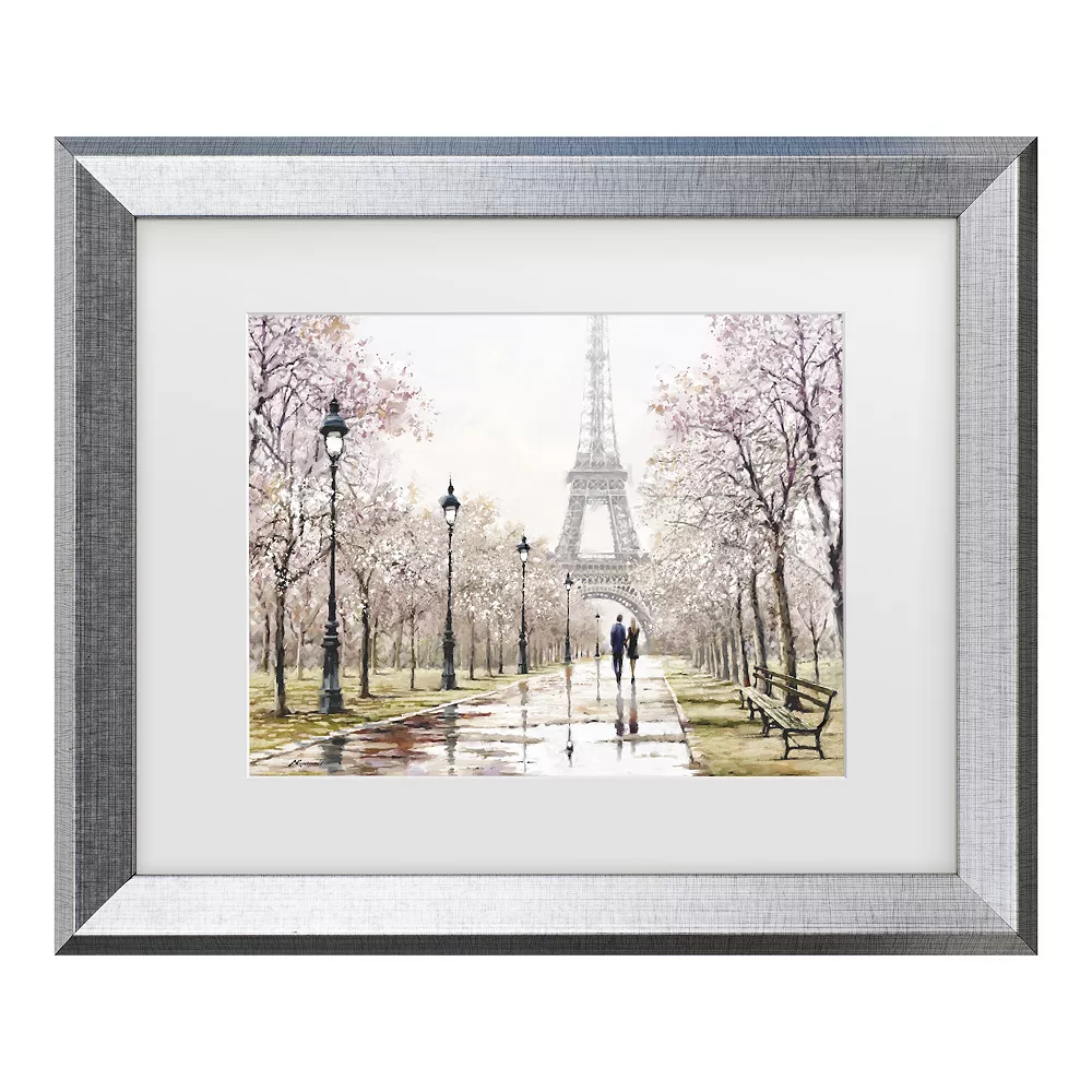 Trademark Fine Art The Macneil Studio Eiffel Tower Pastel Matted Framed Art 1 Trademark Fine Art The Macneil Studio Eiffel Tower Pastel Matted Framed Art