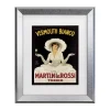 Trademark Fine Art Vermouth Bianco Martini Rossi Matted Framed Art