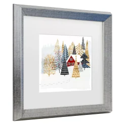 Trademark Fine Art Victoria Borges Christmas Chalet I Matted Framed Art -Kohl's Sales 5878006 ALT2