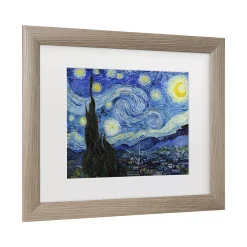 Trademark Fine Art Vincent Van Gogh Starry Night Matted Framed Art -Kohl's Sales 5878052 ALT2