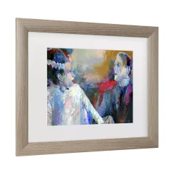 Trademark Fine Art Richard Wallich Frankenstein And His Wife Matted Framed Art -Kohl's Sales 5878057 ALT2