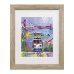 Trademark Fine Art Richard Wallich San Francisco 2 Matted Framed Art