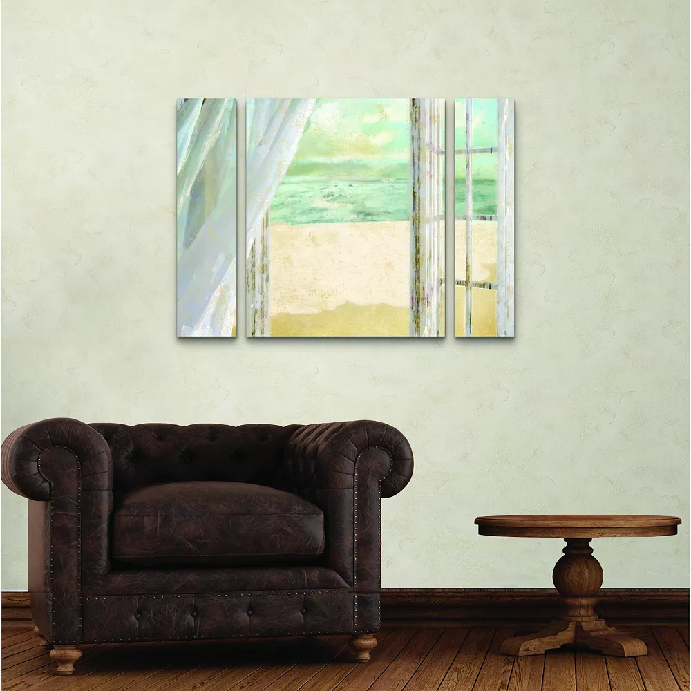 Trademark Fine Art Summer Me I Canvas Wall Art 3-piece Set 2 Trademark Fine Art Summer Me I Canvas Wall Art 3-piece Set - Image 2