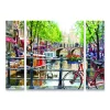 Trademark Fine Art Amsterdam Landscape Canvas Wall Art 3-piece Set