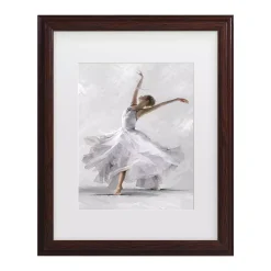 Trademark Fine Art Dance Of The Winter Solstice Framed Wall Art