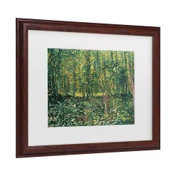 Trademark Fine Art Vincent Van Gogh Trees And Undergrowth 1887 Framed Wall Art 6 Trademark Fine Art Vincent Van Gogh Trees And Undergrowth 1887 Framed Wall Art -Kohl's Sales 5880066 ALT2