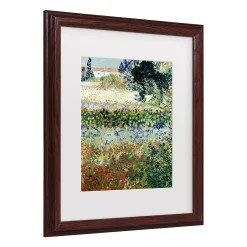Trademark Fine Art Vincent Van Gogh Garden In Bloom Framed Wall Art 6 Trademark Fine Art Vincent Van Gogh Garden In Bloom Framed Wall Art -Kohl's Sales 5880072 ALT2