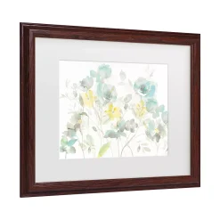 Trademark Fine Art Aqua Roses Shadows Framed Wall Art -Kohl's Sales 5881204 ALT2
