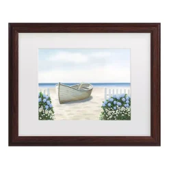 Trademark Fine Art Beach Days I Framed Wall Art
