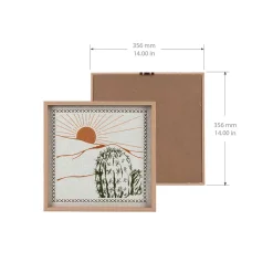 Sonoma Goods For Life® Framed Cactus Wall Art -Kohl's Sales 5905297 ALT4