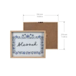 Sonoma Goods For Life® Blessed Wall Art -Kohl's Sales 5905300 ALT4