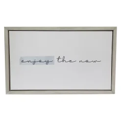 Kohl's Sales 3 Sonoma Goods For LifeĀ® "Enjoy The Now" Framed Wall Art