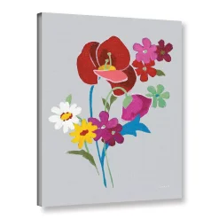 ArtWall Alpine Bouquet II Canvas Wall Art
