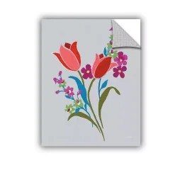 ArtWall Alpine Bouquet IV Removable Wall Art