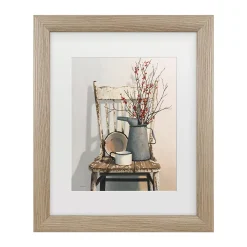Trademark Fine Art Watering Can On Chair Framed Wall Art