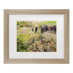 Trademark Fine Art Pierre Renoir Summer Landscape Framed Wall Art