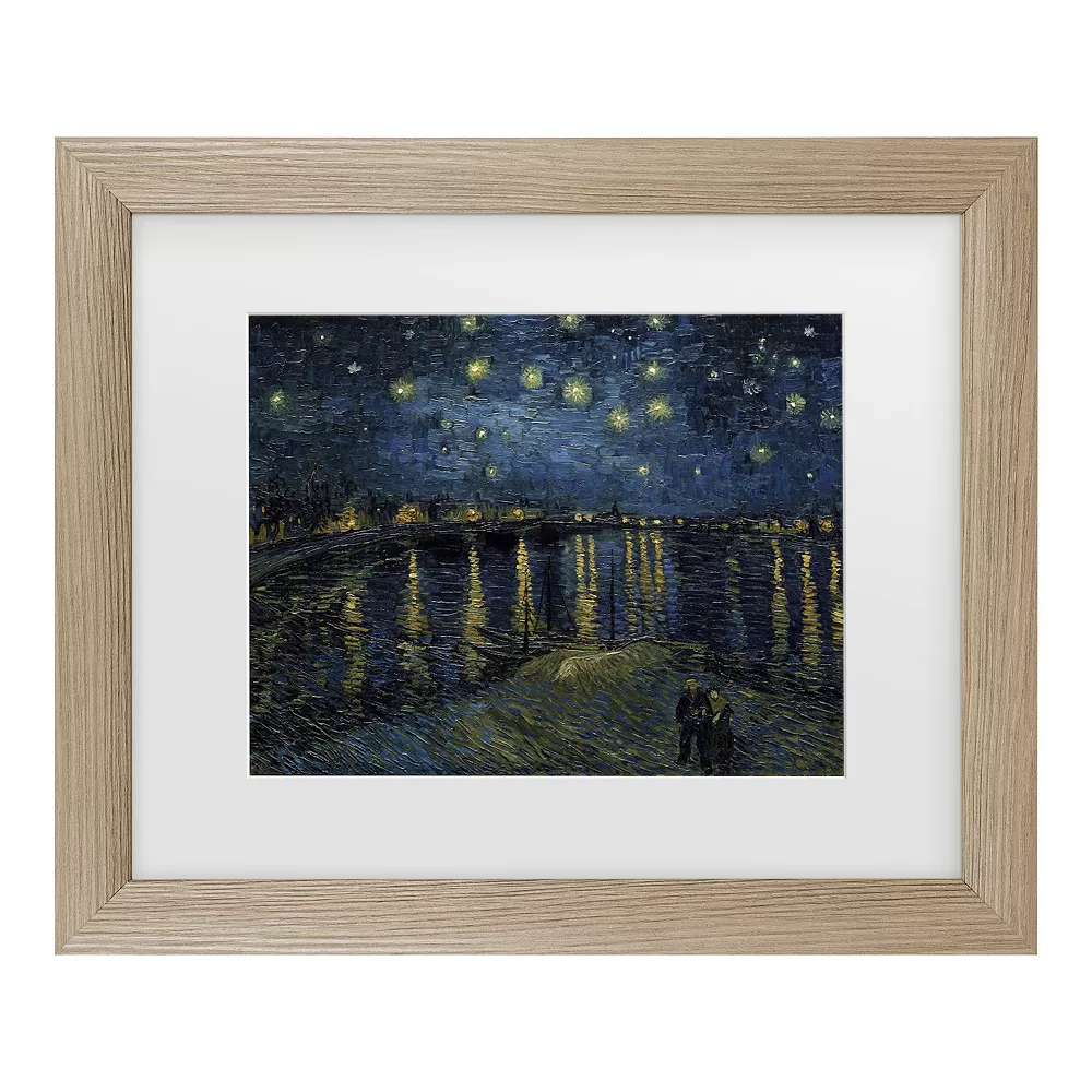 Trademark Fine Art Vincent Van Gogh Starry Night II Framed Wall Art 1 Trademark Fine Art Vincent Van Gogh Starry Night II Framed Wall Art