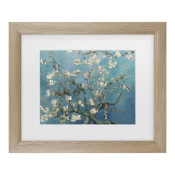Trademark Fine Art Vincent Van Gogh Almond Blossoms Framed Wall Art
