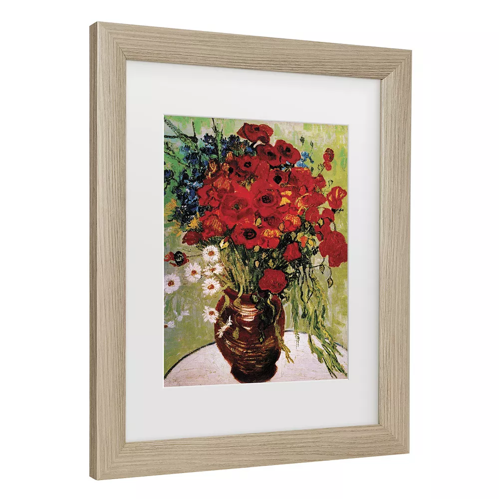 Trademark Fine Art Vincent Van Gogh Daisies & Poppies Framed Wall Art 3 Trademark Fine Art Vincent Van Gogh Daisies & Poppies Framed Wall Art - Image 3