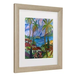 Trademark Fine Art Tropical Paradise Framed Wall Art -Kohl's Sales 5965850 ALT2