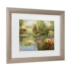 Trademark Fine Art Water Lilies Framed Wall Art -Kohl's Sales 5965852 ALT2
