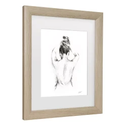 Trademark Fine Art Back Study I Framed Wall Art -Kohl's Sales 5966173 ALT2