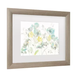 Trademark Fine Art Aqua Roses Shadows Framed Wall Art -Kohl's Sales 5966190 ALT2