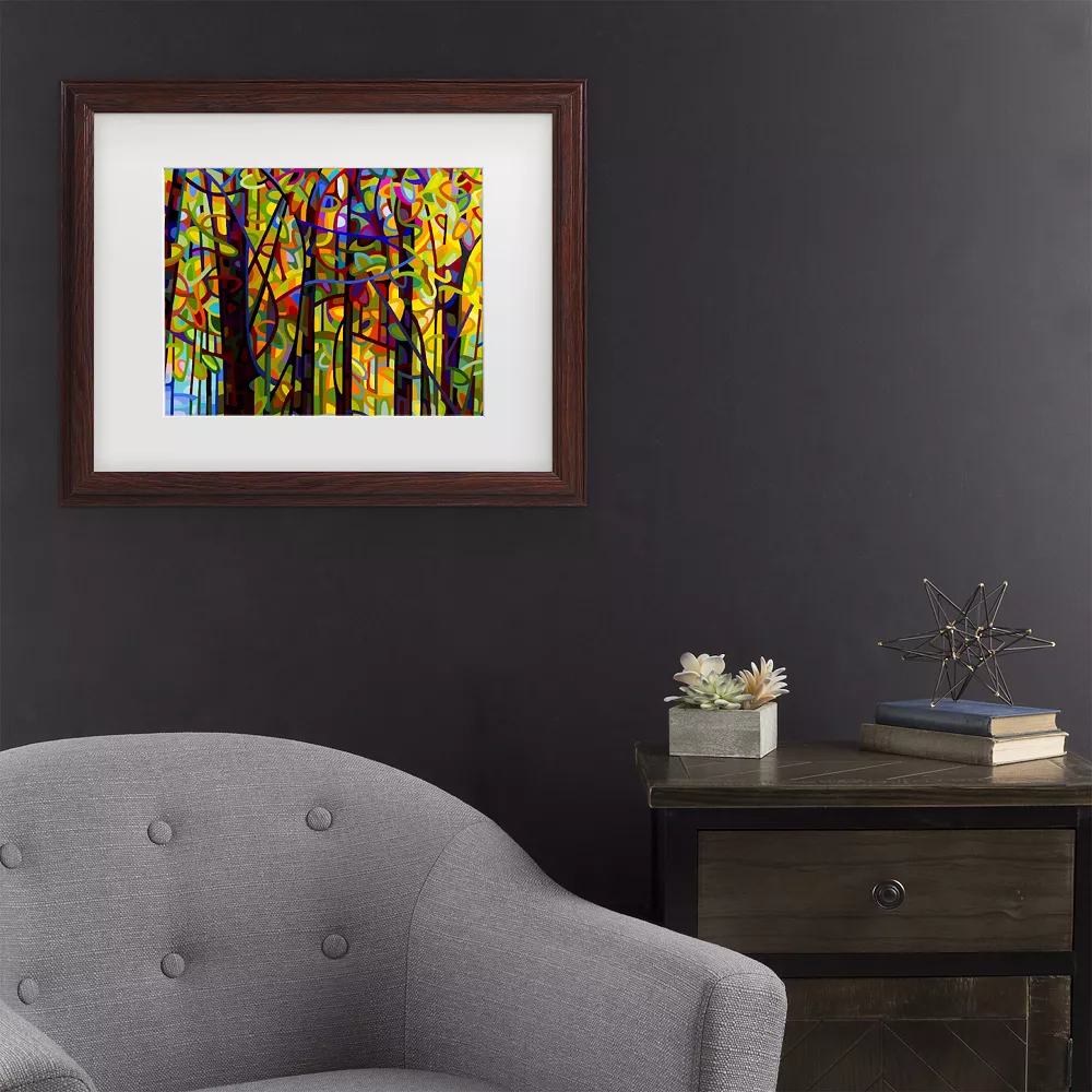 Trademark Fine Art Standing Room Only Tree Framed Wall Art 2 Trademark Fine Art Standing Room Only Tree Framed Wall Art - Image 2
