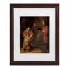Trademark Fine Art Rembrandt Return Of The Prodigal Son Framed Wall Art