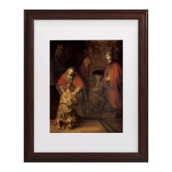 Trademark Fine Art Rembrandt Return Of The Prodigal Son Framed Wall Art