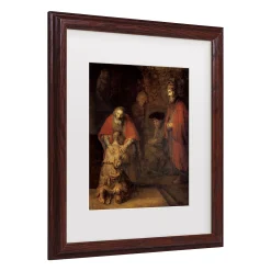 Trademark Fine Art Rembrandt Return Of The Prodigal Son Framed Wall Art -Kohl's Sales 5966246 ALT2