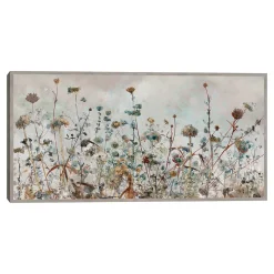 Master Piece Misty Meadow Blooms By Studio Arts Canvas Art