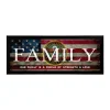 Personal-Prints US Army "FAMILY" Canvas Framed Wall Art