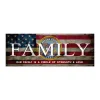 Personal-Prints "FAMILY" US Coast Guard Wood Block Mount Wall Art