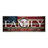 Personal-Prints "FAMILY" US Navy Wood Block Mount Wall Art