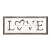 Personal-Prints "LOVE" Canvas Framed Wall Art