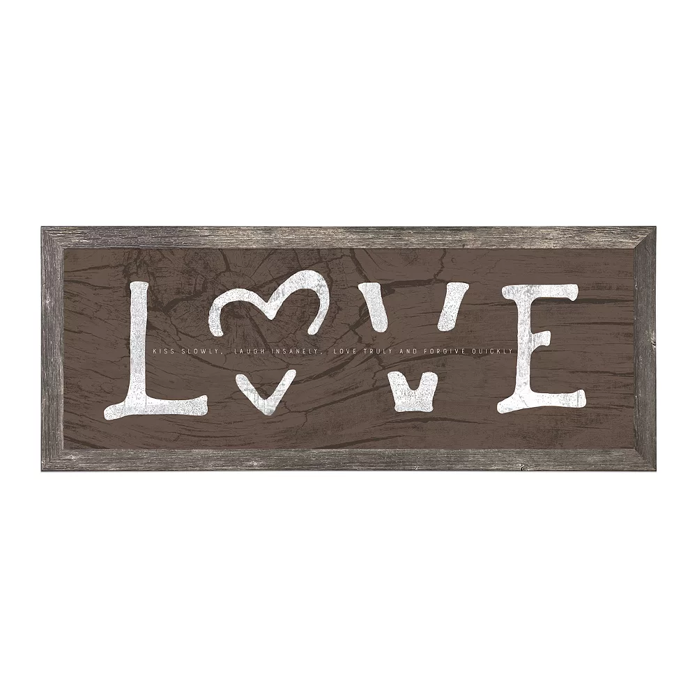 Personal-Prints "LOVE" Canvas Framed Wall Art 1 Personal-Prints "LOVE" Canvas Framed Wall Art