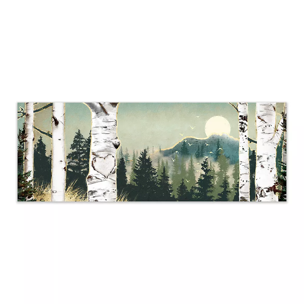 Personal-Prints Backcountry Woods Wood Block Mount Wall Art 1 Personal-Prints Backcountry Woods Wood Block Mount Wall Art