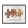 Personal-Prints Love Puzzle Framed Wall Art