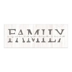 Personal-Prints Family Whitewash Wall Art