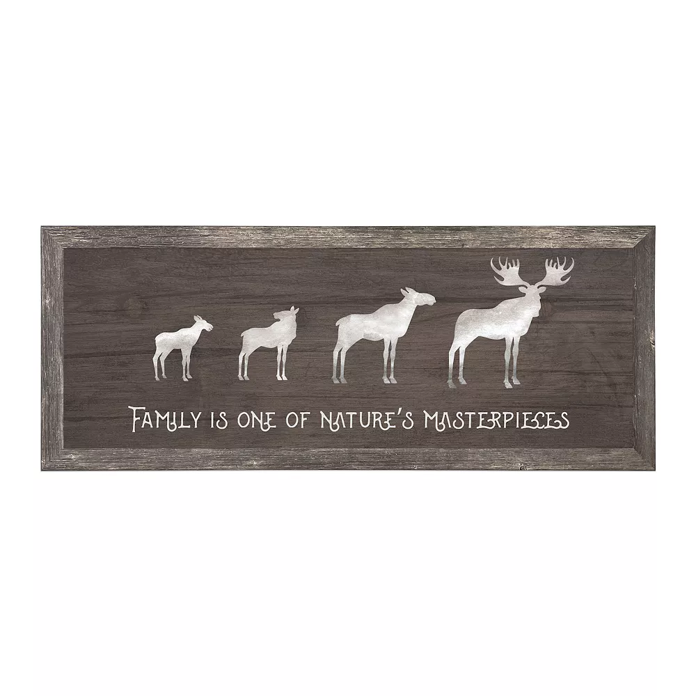 Personal-Prints Moose Family 2 Calves Framed Wall Art 1 Personal-Prints Moose Family 2 Calves Framed Wall Art