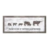 Personal-Prints Longhorn Family 3 Calves Framed Wall Art