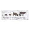Personal-Prints Longhorn Family 2 Calves Wall Art