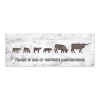 Personal-Prints Longhorn Family 4 Calves Wall Art