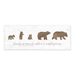 Personal-Prints 3 Cubs Bear Family Plaque Wall Art