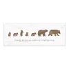 Personal-Prints 5 Cubs Bear Family Plaque Wall Art