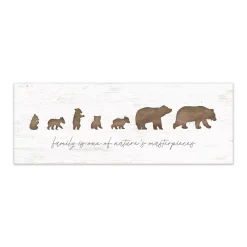 Personal-Prints 5 Cubs Bear Family Plaque Wall Art